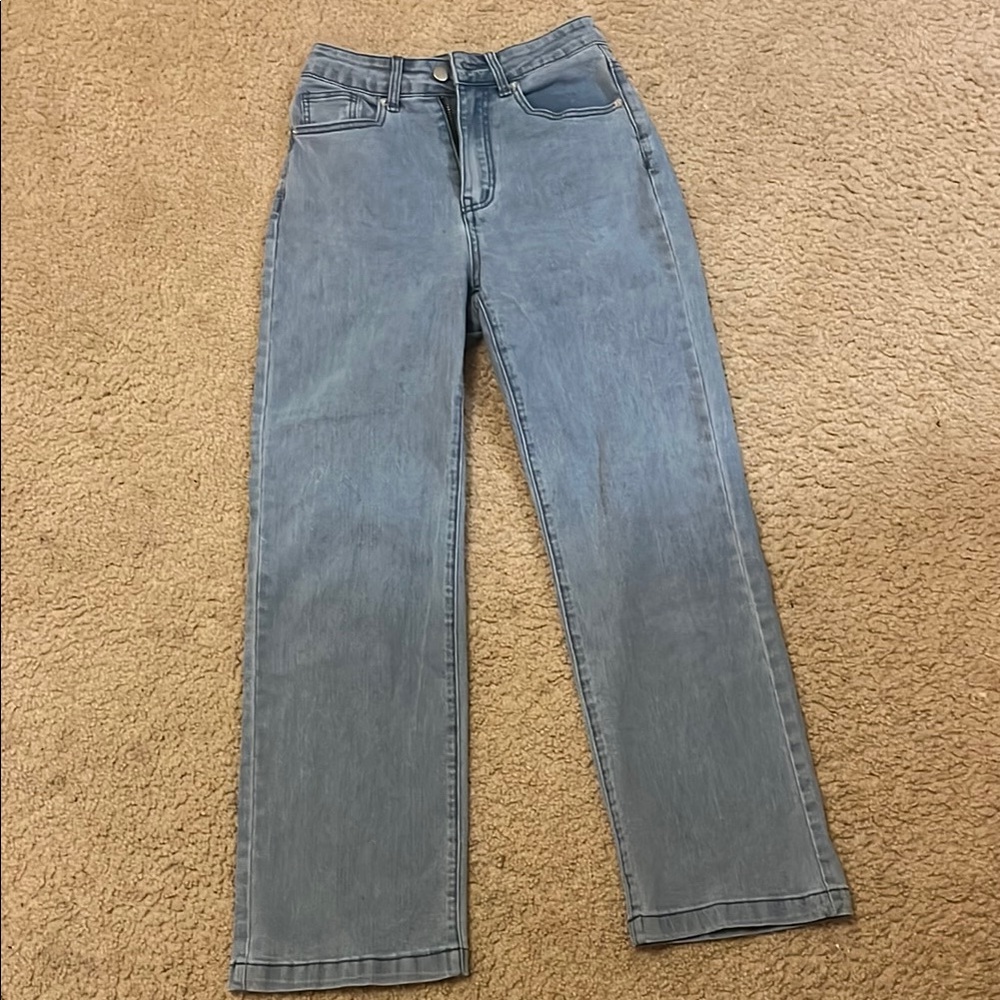Ettore Sottsass Light Blue Straight Leg Jeans
